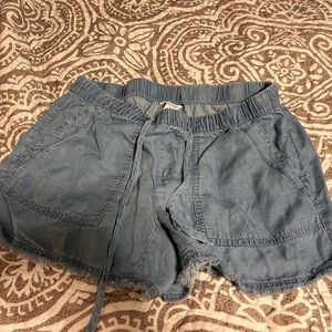 Calvin Klein Women's Blue Cargo Shorts